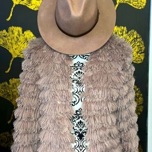 Sherpa Jacket Rose color